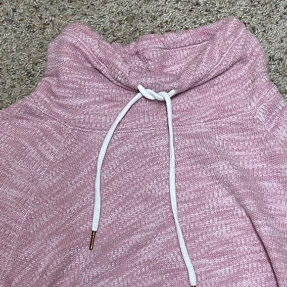 Isabel Maternity Pink Cowl Neck Sweater - M - Picture 2 of 6